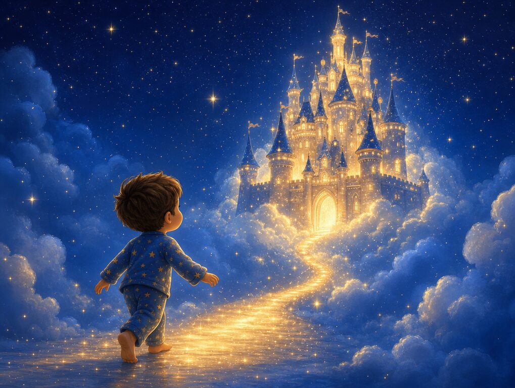 Ilustração da história O Castelo das Estrelas
